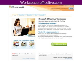 Workspace.officelive.com 