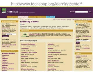 Tech essentials webinar october 2010