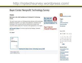 Tech essentials webinar october 2010