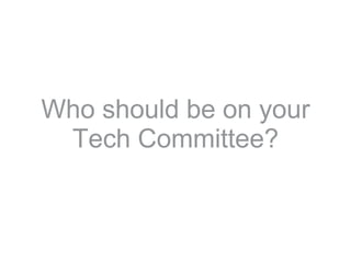 Tech essentials webinar october 2010