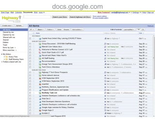 Tech essentials webinar october 2010
