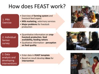 Feed Assessment Tool (FEAST): Experiences from South Asia