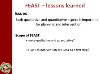Feed Assessment Tool (FEAST): Experiences from South Asia