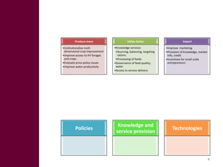 Feed Investment Study: Summary