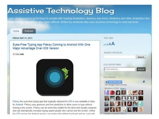 Tech for all learners