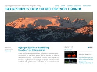 Tech for all learners