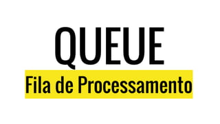 QUEUE
Fila de Processamento
 