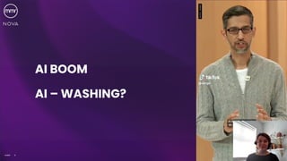 4
©MMR
AI – WASHING?
AI BOOM
 