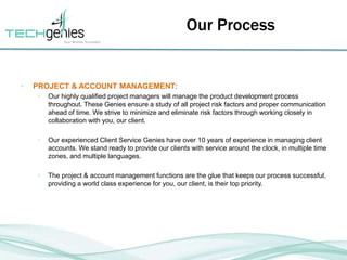 TechGenies Company Overview Software Development