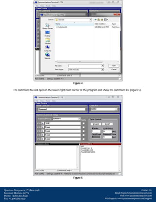 Lcomm Terminal Program Tech guides - Using the Communications Terminal | PDF