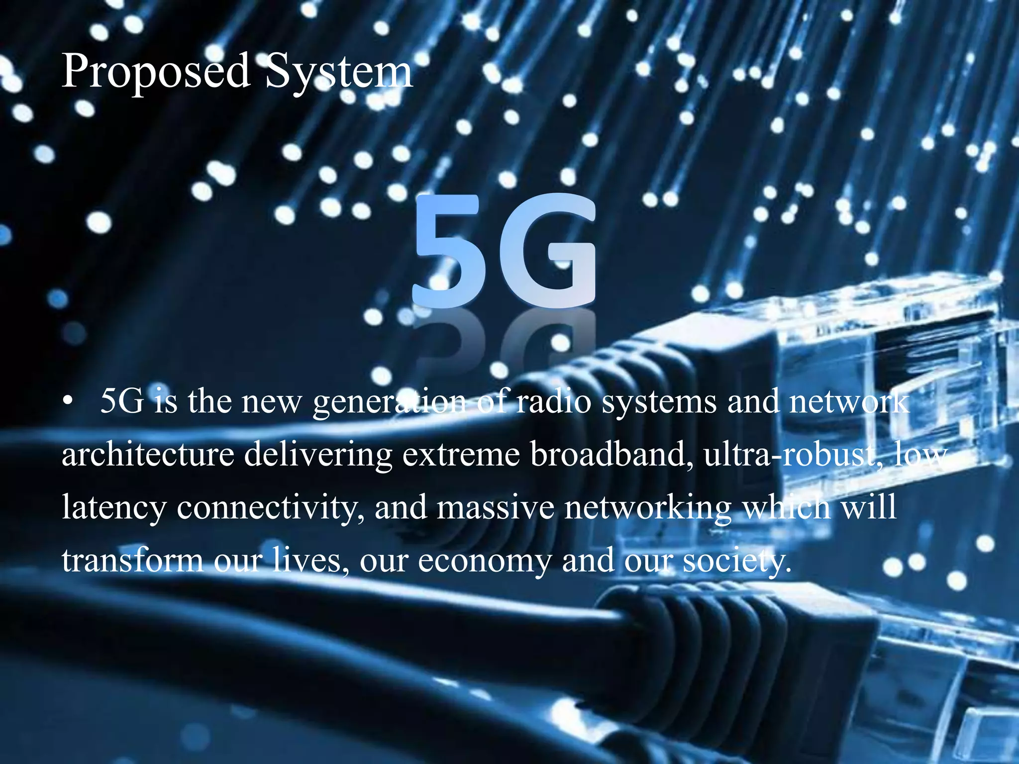 5G the Future of next Generation of communication | PPTX