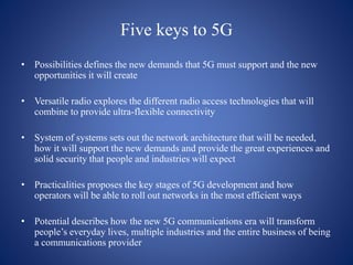 5G the Future of next Generation of communication | PPTX