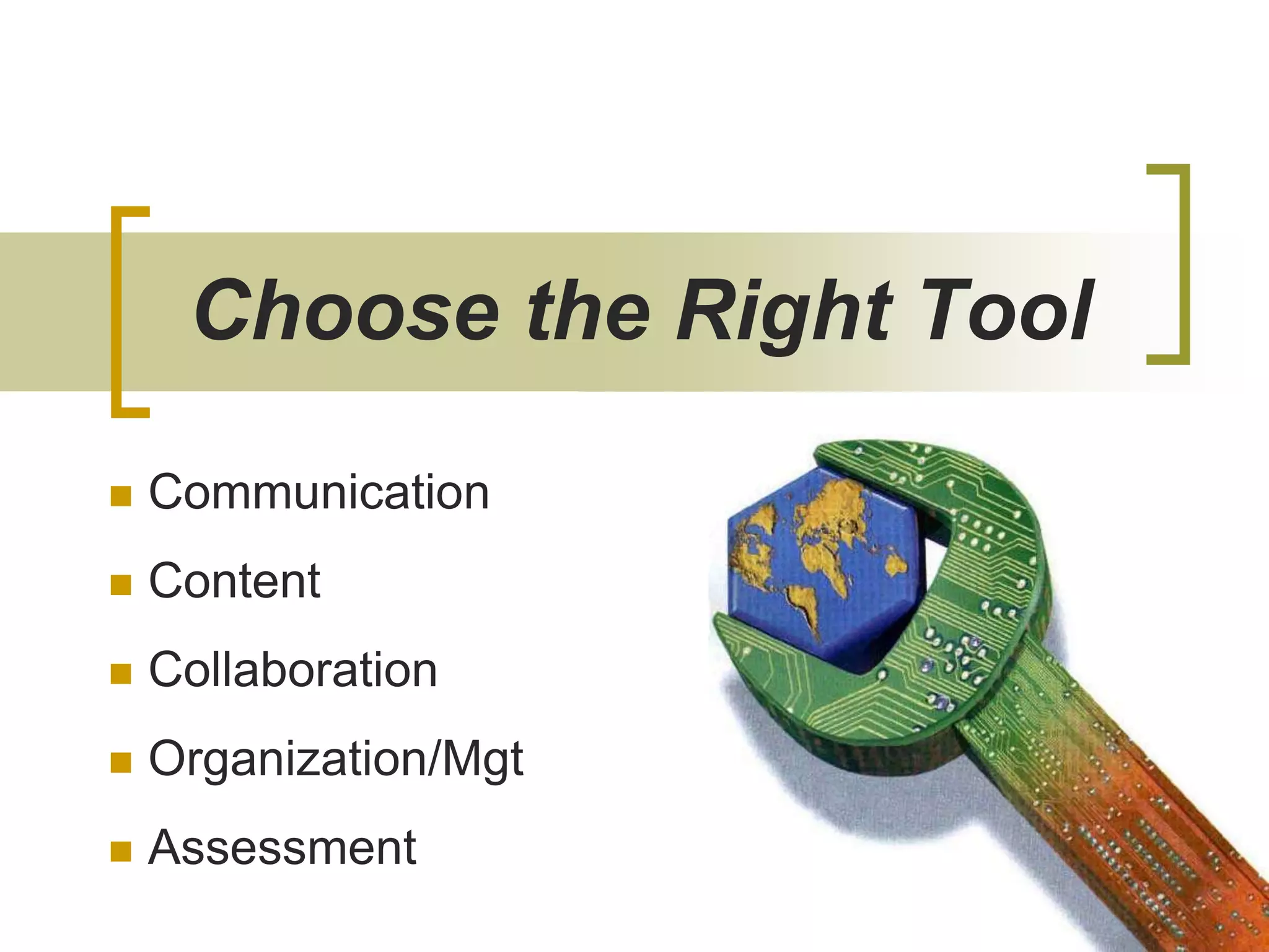 Technology in the Classroom: It's More Than Just Word & Powerpoint