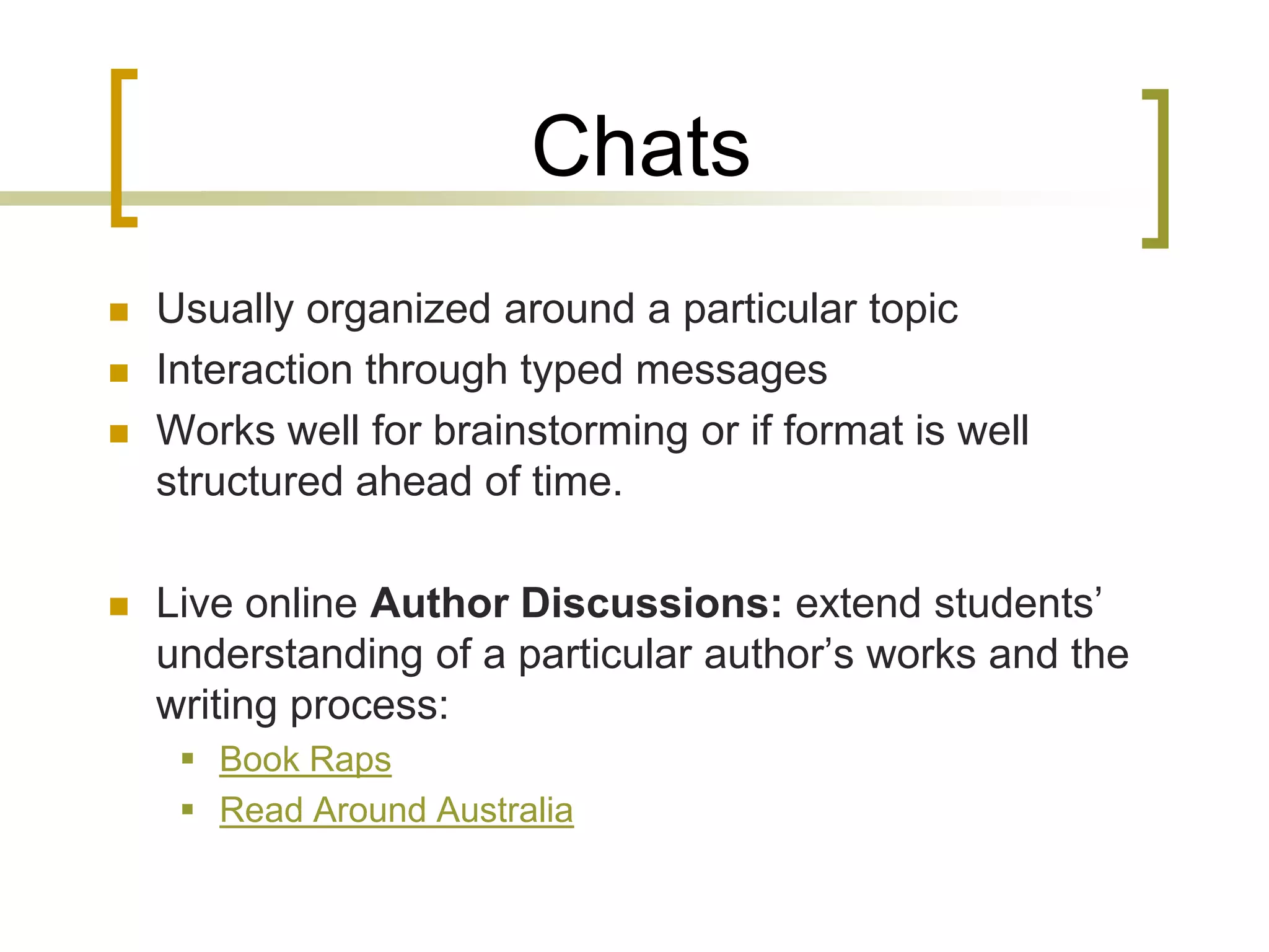 Technology in the Classroom: It's More Than Just Word & Powerpoint