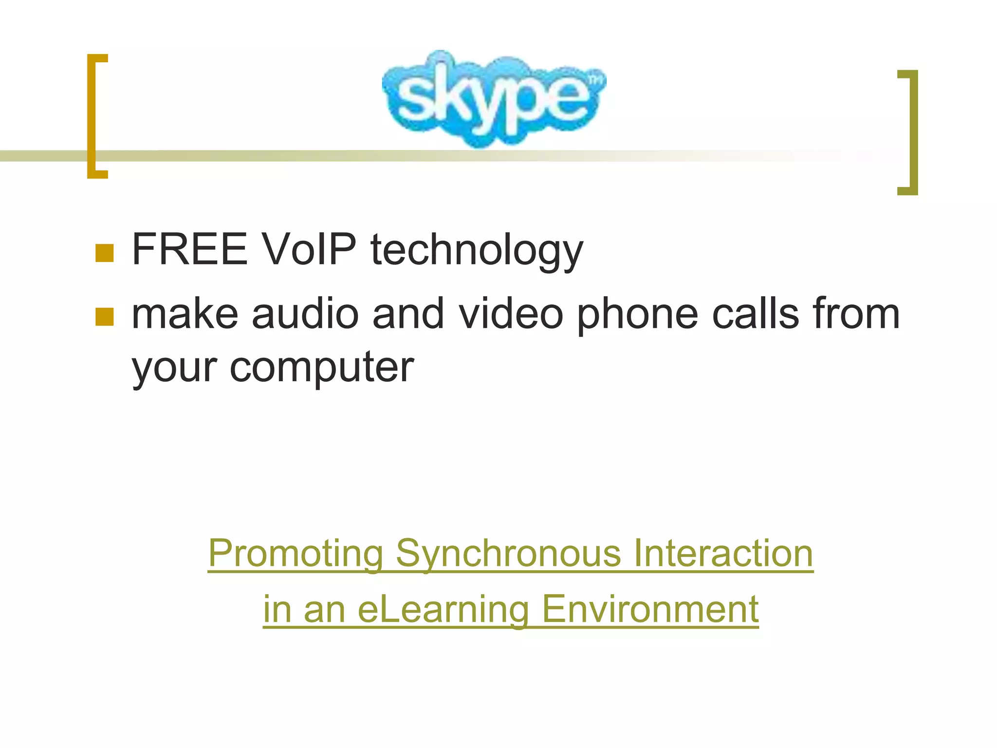 Technology in the Classroom: It's More Than Just Word & Powerpoint