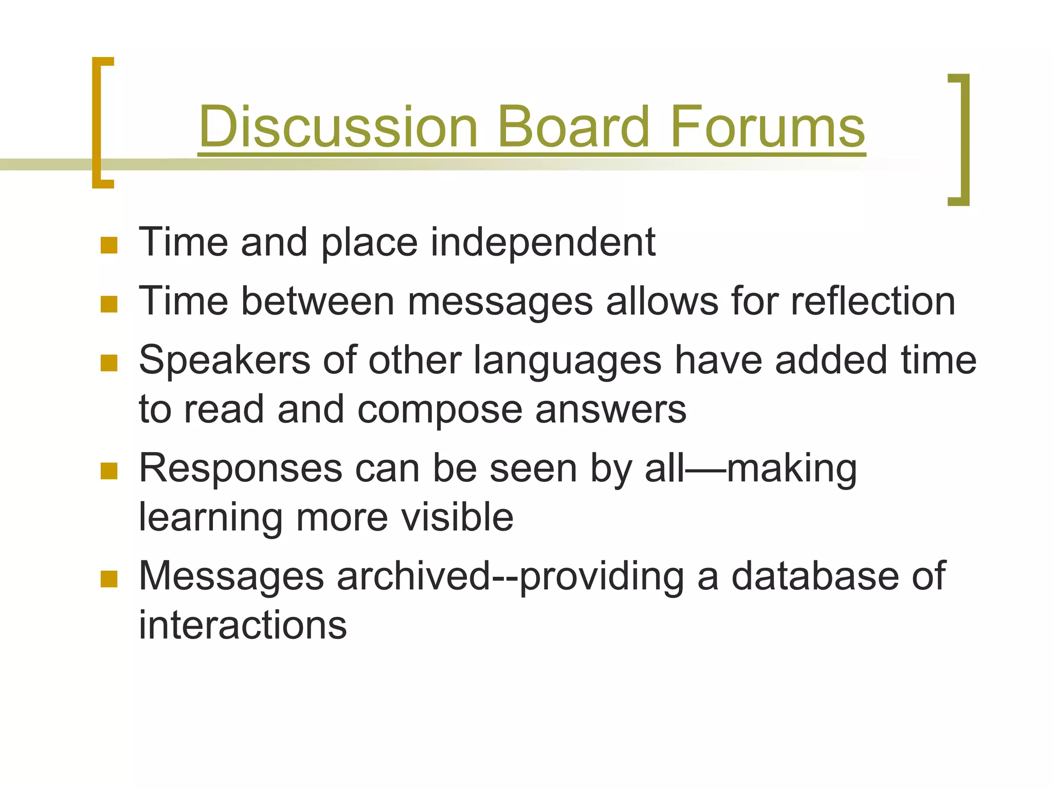 Technology in the Classroom: It's More Than Just Word & Powerpoint