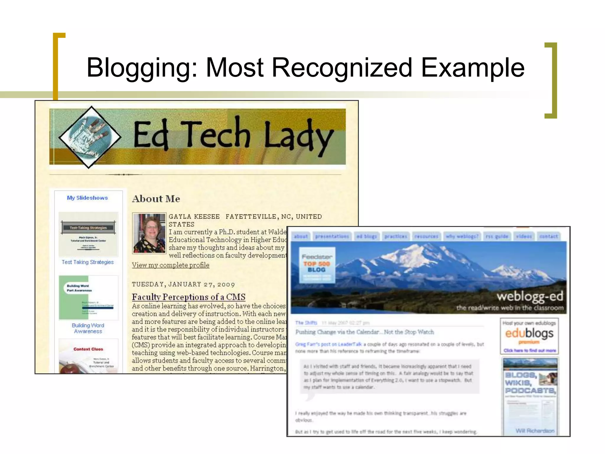 Technology in the Classroom: It's More Than Just Word & Powerpoint