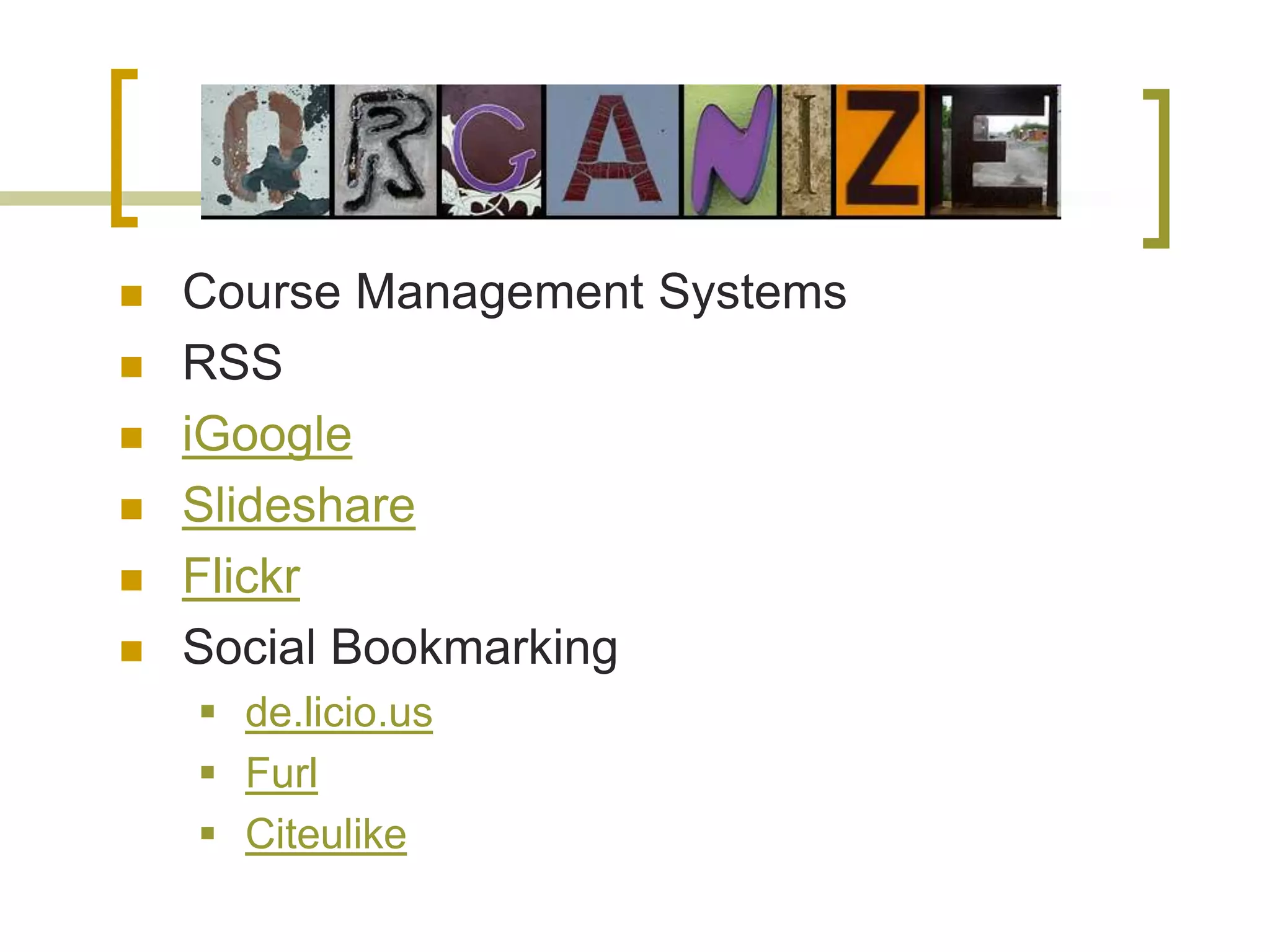 Technology in the Classroom: It's More Than Just Word & Powerpoint