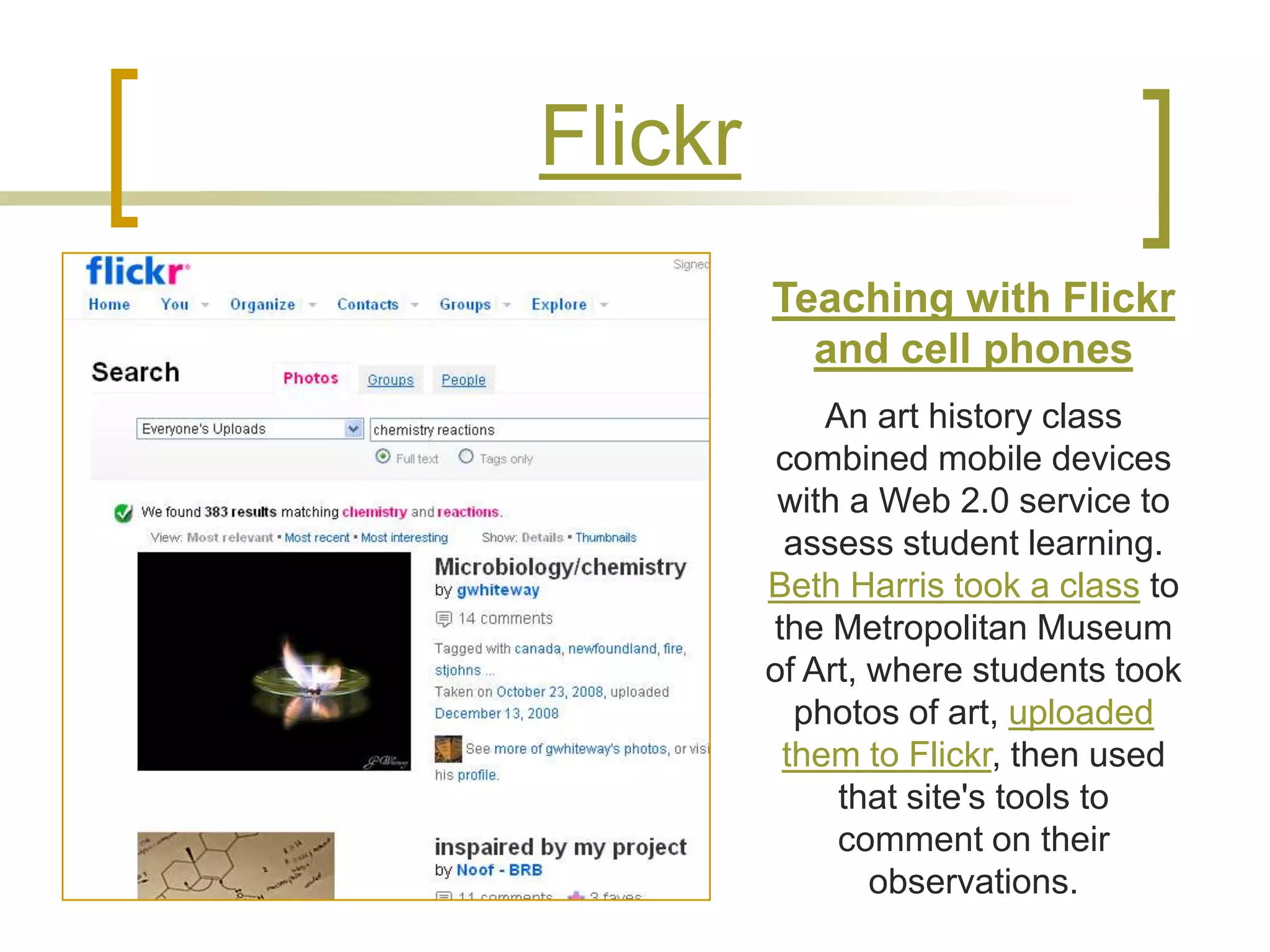 Technology in the Classroom: It's More Than Just Word & Powerpoint
