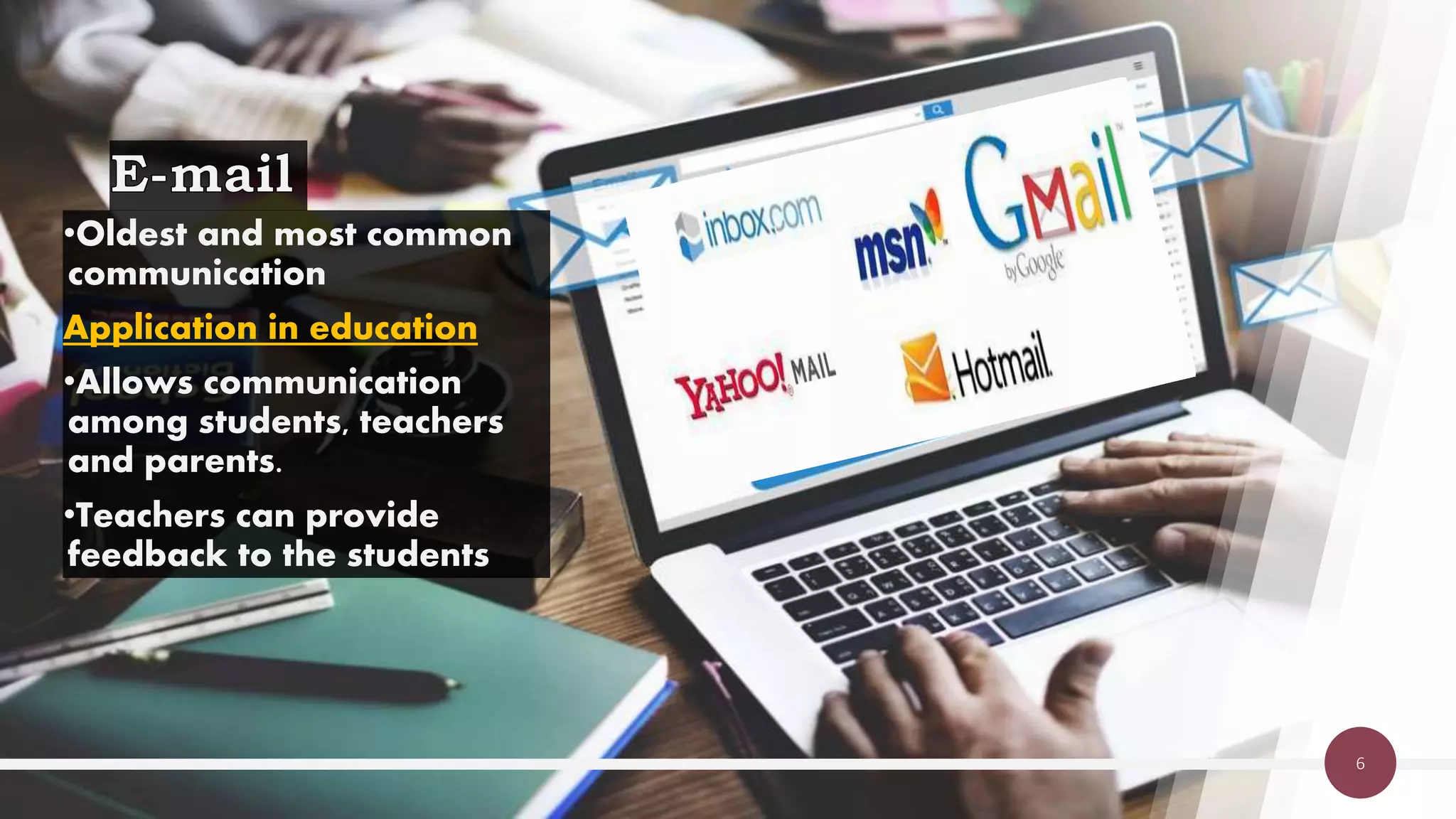 ROLES OF THE INTERNET AND WORLD WIDE WEB IN EDUCATION | PPTX