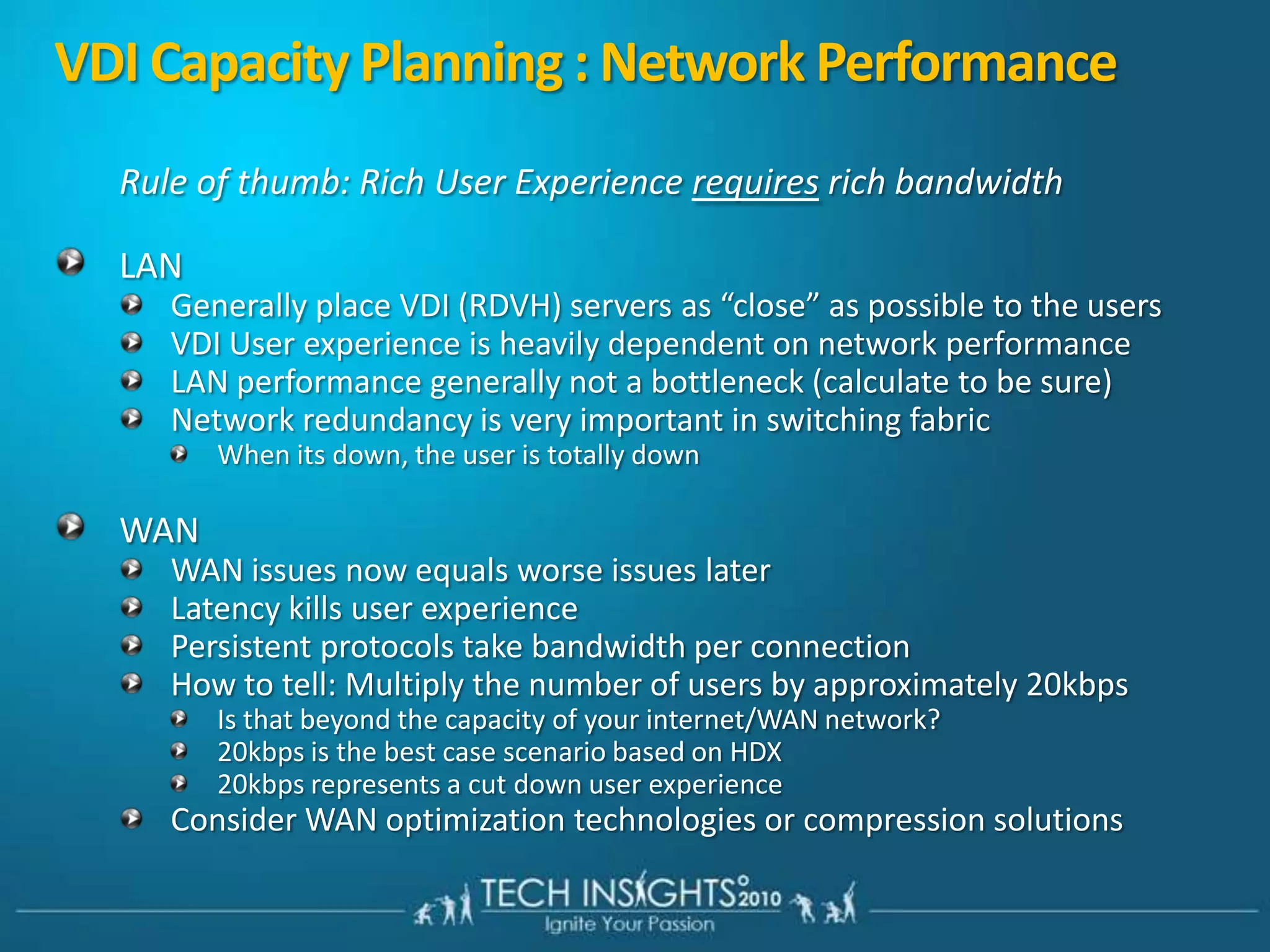 VDI Capacity PlanningVDI Capacity Planning