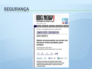 SEGURANÇA
 