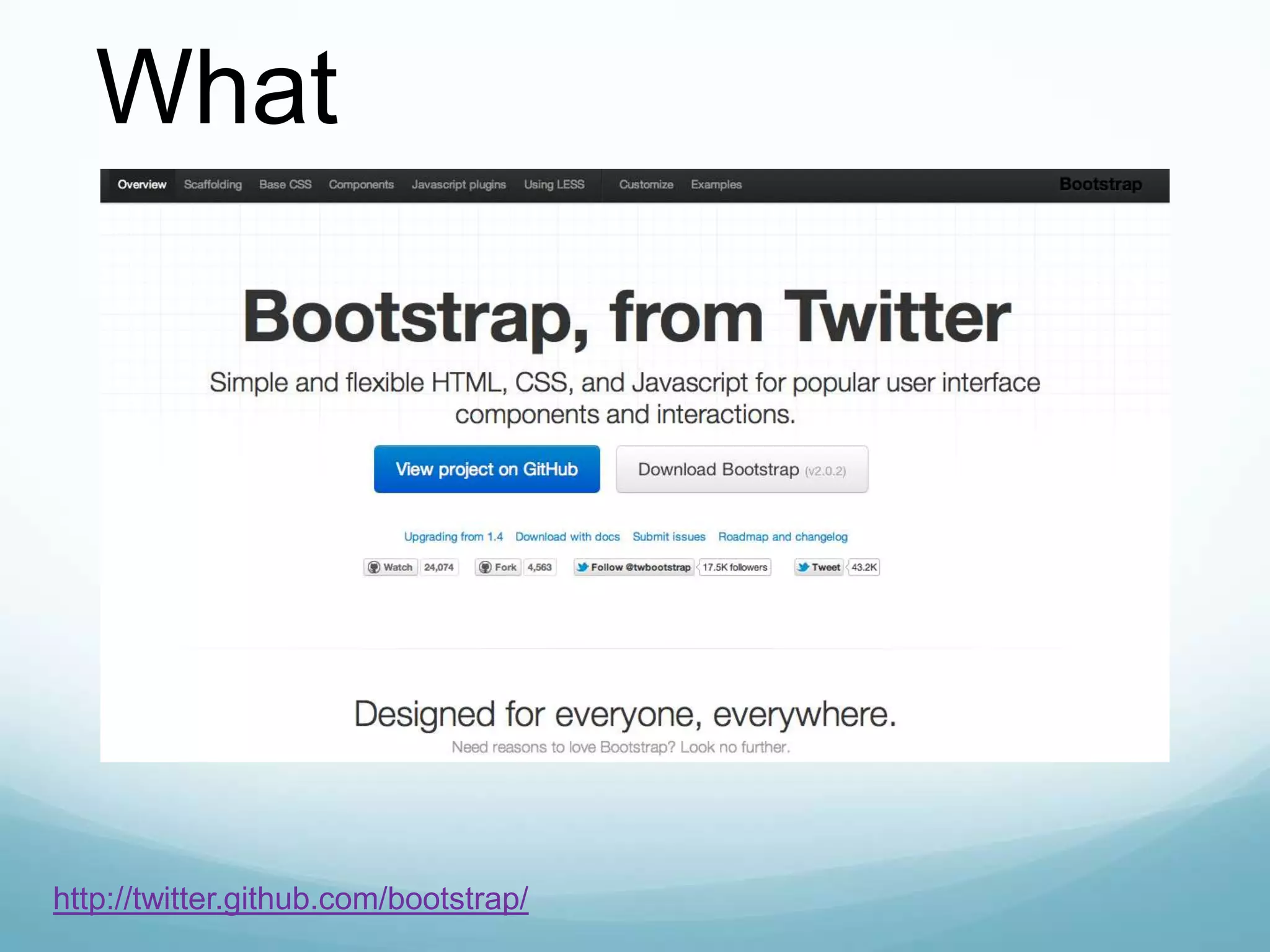 What
http://twitter.github.com/bootstrap/
 