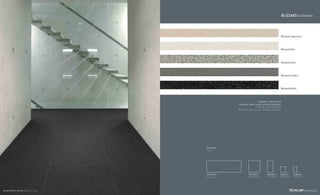 Blizzard Neu
Blizzard Capuccino
Blizzard Grey
Blizzard Cendra
Blizzard Black
Acabados: mate y brillo
Grosores: 3mm. 3+mm. 3+3mm. 3+3+3mm.
Finishes: matt and bright
Thickness: 3mm. 3+mm. 3+3mm. 3+3+3mm.
100x300cm
39,4”x117”
100x100cm
39,4”x39,4”
50x100cm
19,7”x39,4”
50x50cm
19,7”x19,7”
30x50cm
11,8”x19,7”
BLIZZARD Collection
Ceramics 29
Formatos
Sizes
Blizzard Black 100x100 cm / 39,4”x39,4”
 