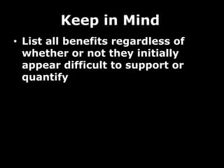 Job SatisfactionProductivityJob CommitmentWork EnvironmentMoraleEmployee RetentionInnovationCompetenciesLeadershipTeam workCooperationDecision-makingCommunicationClient satisfactionClient complaintsClient response timeTypical Intangibles