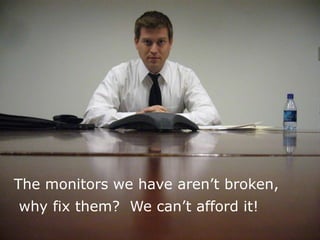 Type into ChatHow can Peter convince his boss using ROI techniques?