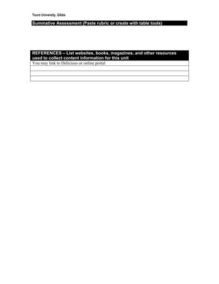 Tech lesson plan for emerging trend | DOCX