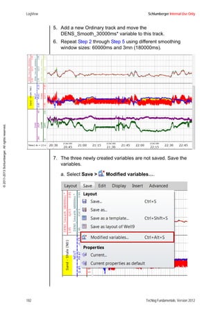 Techlog Interface Manuel Logiciel Techlog 2012 | PDF