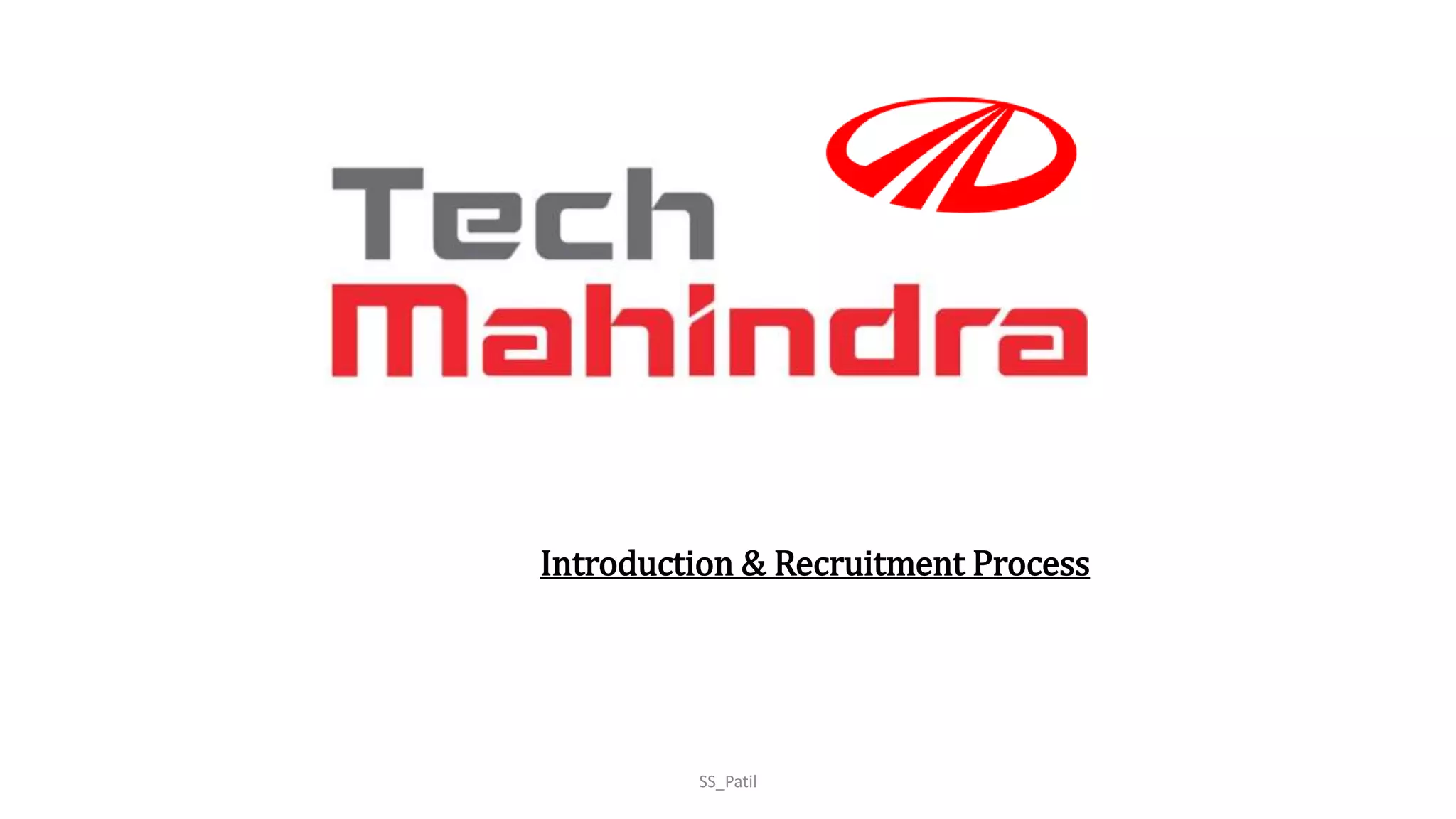 Tech Mahindra Company PPT tech-mahindra-company-ppt