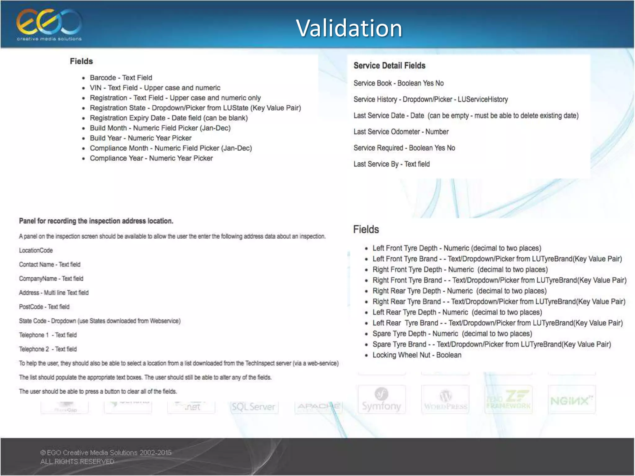 Validation
 