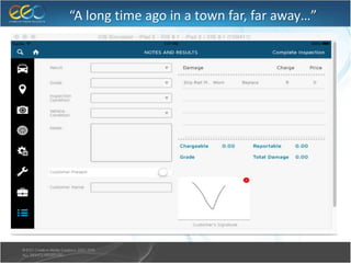 “A long time ago in a town far, far away…”
 