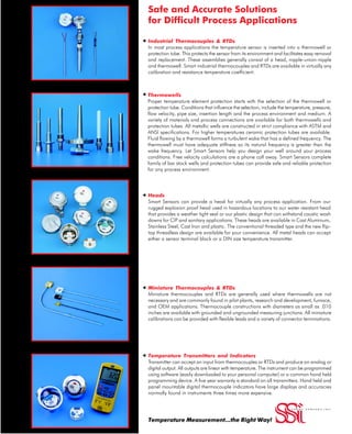 Technical Reference for Thermocouples and Reistance Temperature Detectors (RTD)