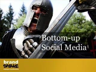 Bottom-up
Social Media
 