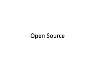 Open Source
 