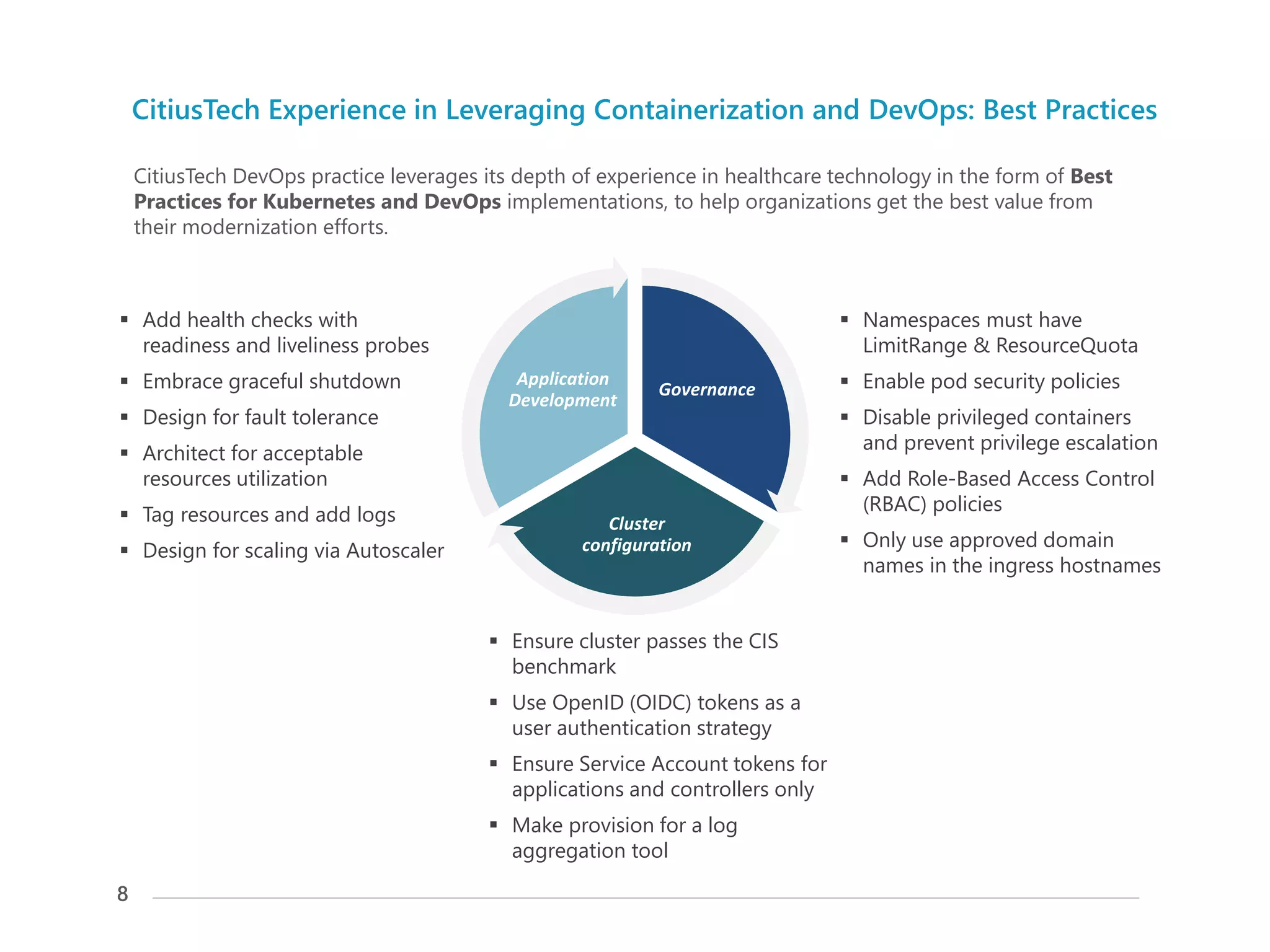 Accelerate Healthcare Technology Modernization with Containerization and DevOps