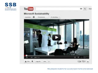 We prepare students for success back home and abroad
 