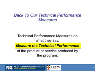 Technical Performance Measures | PDF