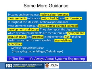 Technical Performance Measures | PDF
