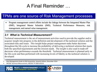 Technical Performance Measures | PDF