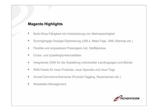 Vortrag über Magento auf der InternetWorld 2008