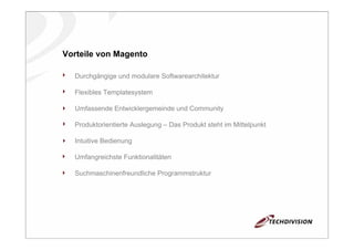 Vortrag über Magento auf der InternetWorld 2008