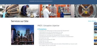 ENGINEERED SOLUTIONS FOR DEMANDING ENVIRONMENTS ®
	
Retour ServicesServices sur Site
Prestations
•	Évaluation de l’historique et l’état actuel de l’équipement
•	Optimisation de coût de maintenance sur site
•	Optimisation de fiabilité de vos installations
•	Assistance au montage des équipements les plus critiques
•	Contrôle des émissions fugitives (COV) et solutions d’amélioration
•	Formation sur site
•	Études personnalisées en R&D
•	Expertises sur site
•	Essais de caractéristation
•	Reconditionnement et fabrication de joints d’étanchéité sur-mesure suite 	
	 à un rapport de non-conformité
PREST, Conception, Expertise
TECHNETICS GROUP PRODUITSMARCHÉS R&DSERVICESENPRO INDUSTRIES
 
