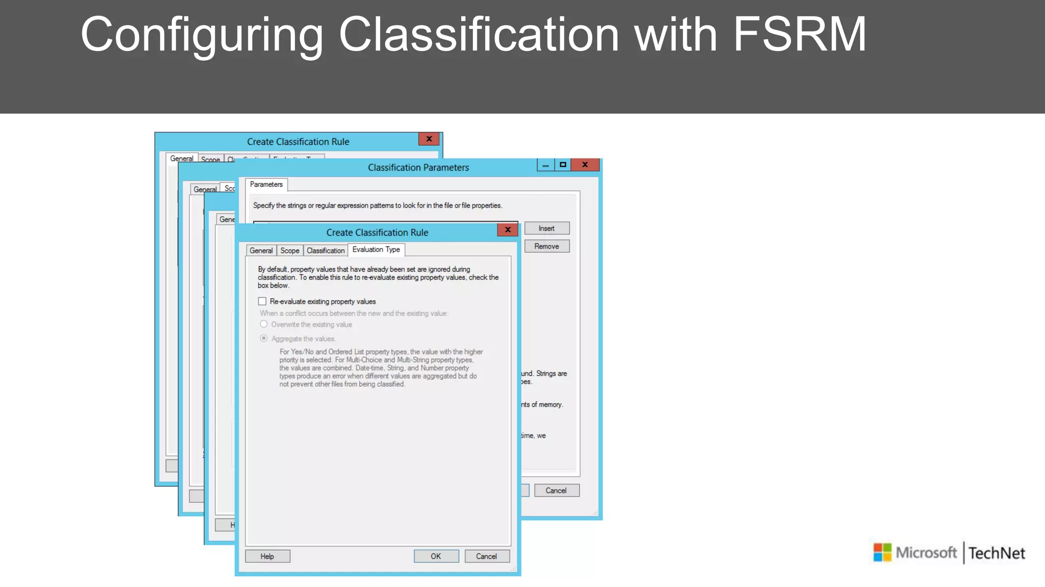 Configuring Classification with FSRM
 
