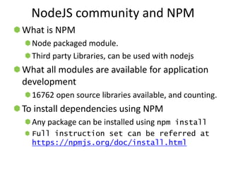 NodeJS | PPTX
