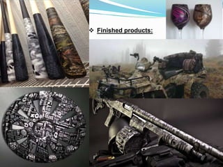  Finished products:
 