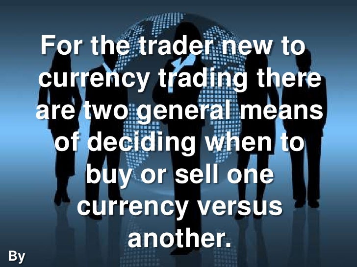 Technical analysis of forex